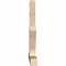 Ekena Millwork Saratoga Smooth Timber Gable Bracket, Douglas Fir, 96"W x 36"H x 3 1/2"D x 3 1/2"F, 9/12 Pitch GBW096X36X0404SAR00SDF - alternate 3